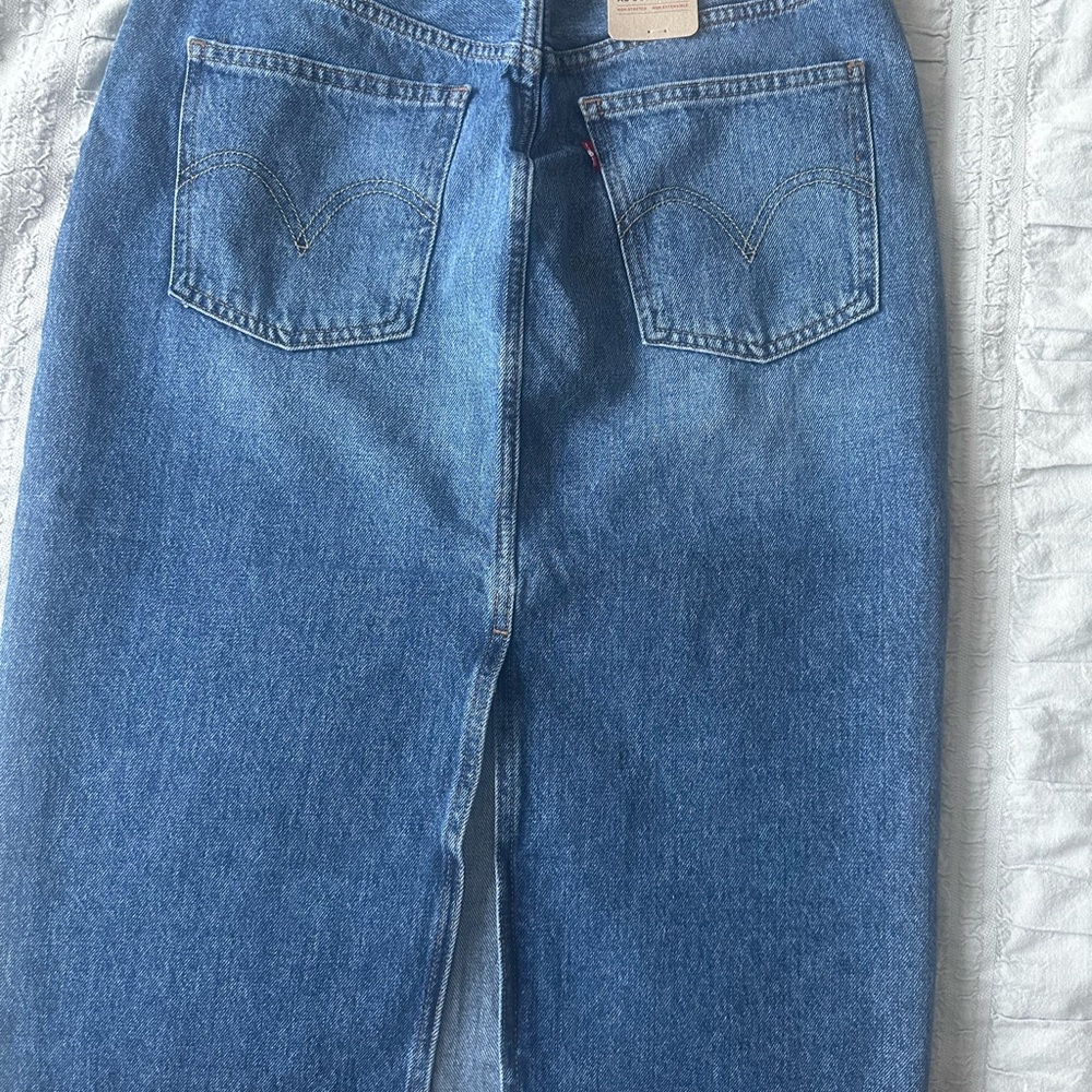 Levi's Blue Denim Skirt